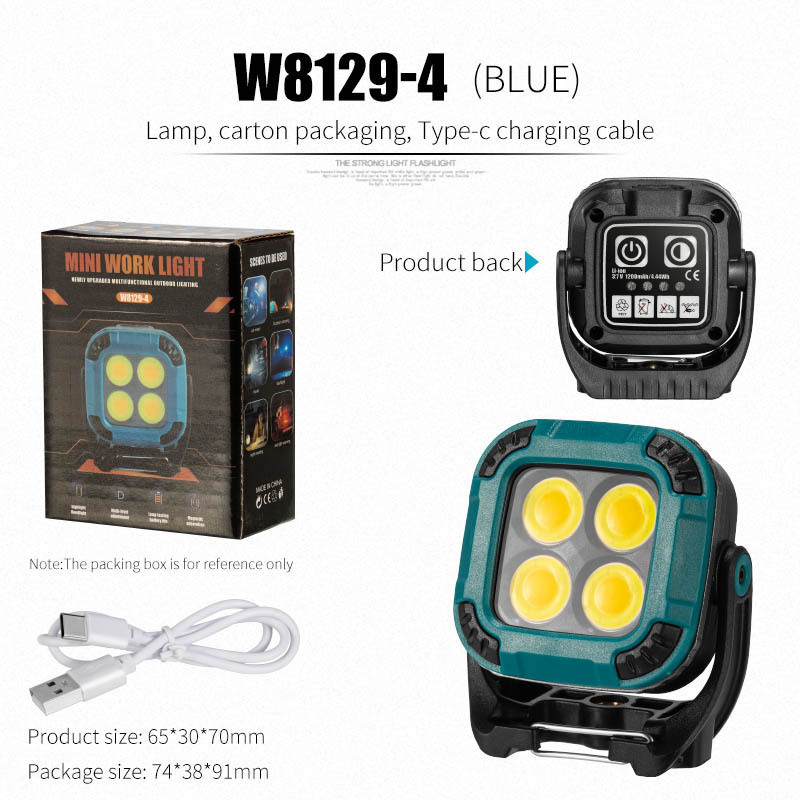 W8129-4 Blue Work Light