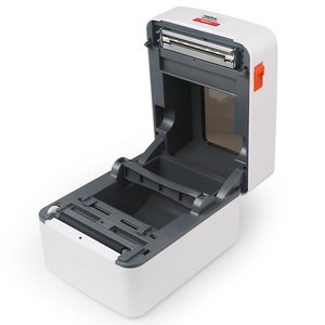 HBAPOS yüksek hızlı 4x6 "termal etiket yazıcı 20-110mm genişlik nakliye etiket barkod yazıcı makinesi için - Product Image 4