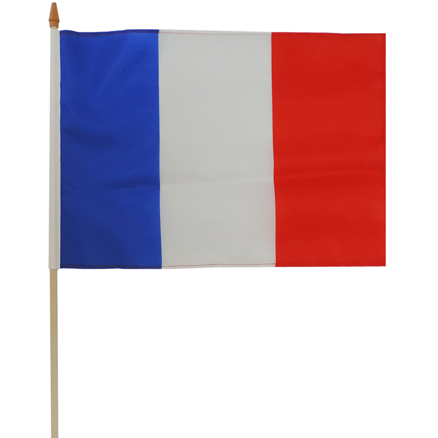 La France à la main drapeau