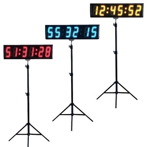Jhering 5 pollici giallo orologio da corsa manuale cavallo conto alla rovescia Timer e cronometro da numeri elettrici per lo sport - Product Image 2