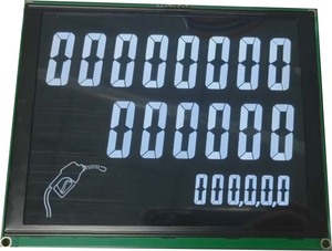 Alto contraste personalizado 50 70 pines 3 4 6 8 dígitos 40 pines pantalla Lcd 7 segmentos 4 dígitos Módulo de placa de Panel Lcd para dispensador de combustible - Product Image 4
