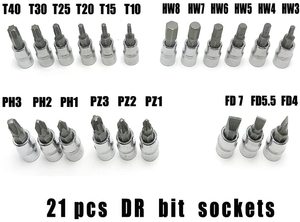 46 adet karbon çelik lokma seti krom kaplama lokma takımı seti - Product Image 3