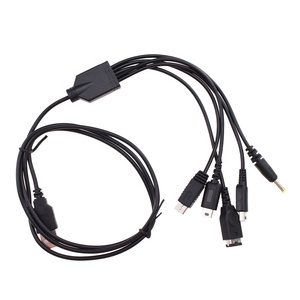 1.2m oyun kablosu hızlı şarj 5 in 1 USB şarj aleti güç kablo kordonu için Nintendo 3DS XL NDSI LL NDS Lite Wii U GBA SP PSP - Product Image 3