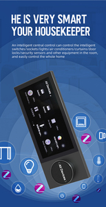 UEMON-Sistema de hogar inteligente de 6 pulgadas, completamente automático, Tuya, inalámbrico, Wifi, control de electrodomésticos, pantalla táctil, Android, operación eléctrica - Product Image 4