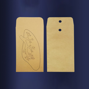 Umschlag mit Knopf und Schnur verschluss Benutzer definierte Geschenk karte Postkarte kleines Zubehör Verpackung Versand Umschläge Taschen Boxen - Product Image 2