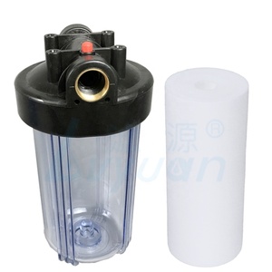 净水沉积物水滤筒pp过滤器，带透明过滤器外壳 - Product Image 1