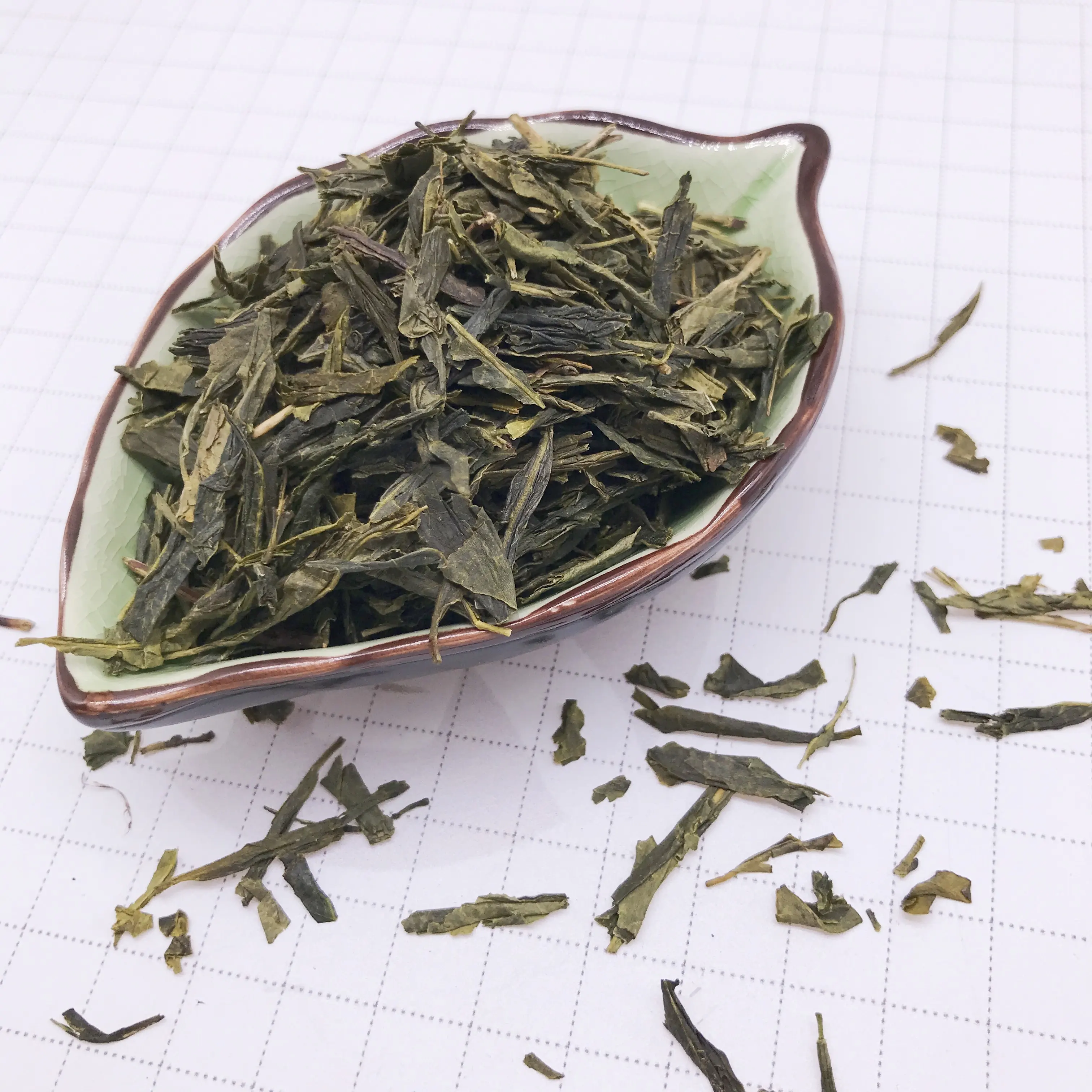 LT07 Saboroso e aromático chá sencha japonês vapor chá verde atacado a granel