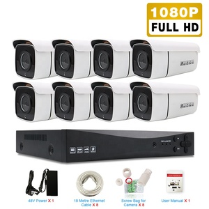 8 通道 NVR POE 2Mp IP 摄像机 H.265 快速 QR 码轻松设置视频安全系统高清红外防水摄像机 - Product Image 2
