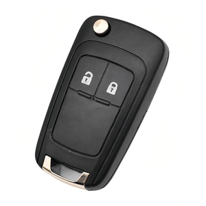SQS高品質工場カスタマイズ車両キー2ボタンHU100ブレードキーシボレークルーズカーキーシェル用ブランクシェル - Product Image 1