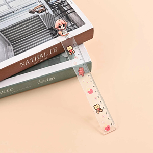 Tùy chỉnh mới đến Acrylic văn phòng Cai Trị Kích thước nhỏ gọn phong cách hoàn hảo cho nhà văn phòng bàn để có số đo nhỏ - Product Image 1