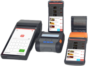 Terminal de recopilación de datos inalámbrico con función NFC Dispositivo de pedido POS Android de mano con cámara para negocios minoristas Express - Product Image 4