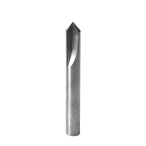 Dashhoud v kanal açma yönlendirici Bit 90 derece CNC katı karbür End Mill yuvaları kesici ile 1/4 inç Shank - Product Image 1
