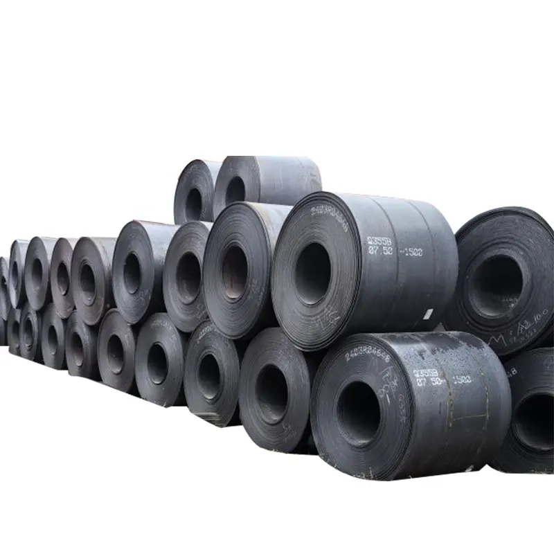 Bobinas de acero Rollos Hoja de hierro negro 0,12 0,2 Fabricante Bobina de acero de bajo carbono en tiras Proveedor de China
