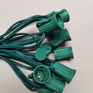 Cadena de luces navideñas <span class=keywords><strong>LED</strong></span> GY C9 de 12 \ "espaciado, 1000 pies, clasificación IP65 para decoraciones festivas