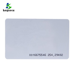 Keysecu porta di sicurezza sistema di controllo di accesso EM 125KHz TK4100 Chip RFID prossimità RFID Blank Smart Card - Product Image 3
