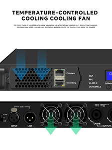 GAP-DP2100 Manufacturer of Professional <strong>Digital</strong> Amplifier <strong>DSP</strong> <strong>Processor</strong> 2-channel Power Audio Amplifier Amplifier - Product Image 5