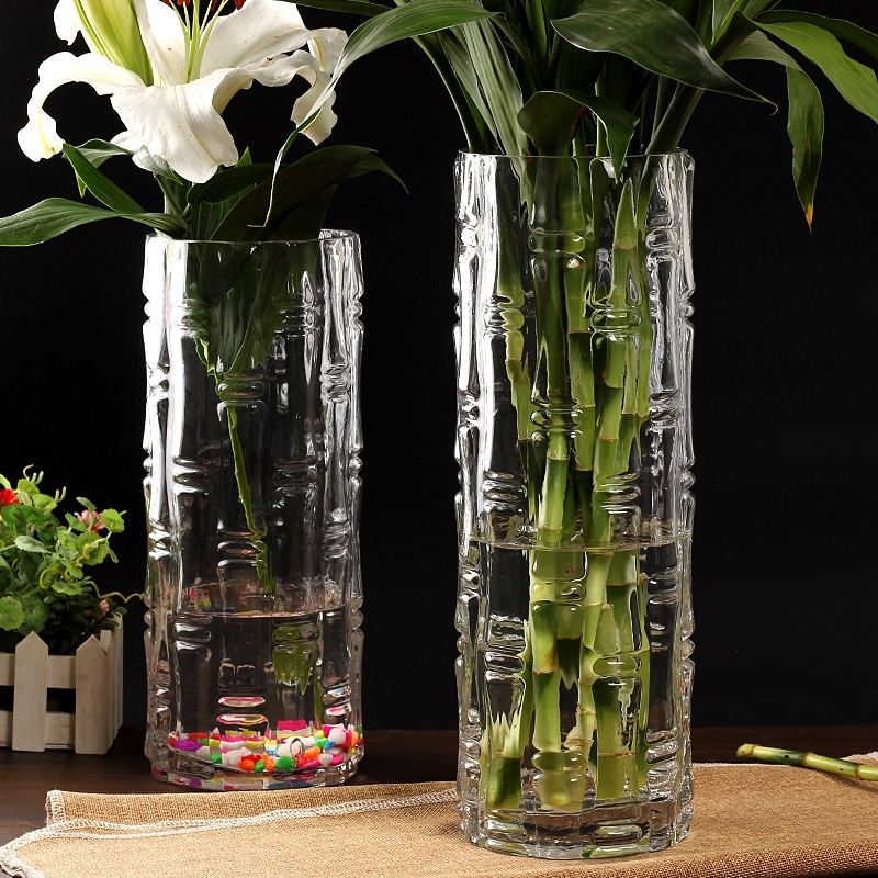 Factory Produced Wholesale Glass Flower Vase for Home Decor