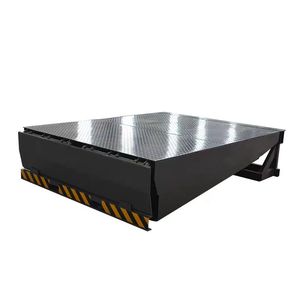 Caja de plataforma de descarga de carga móvil portátil Camión Placa de elevación de descarga hidráulica Plataforma de elevación de muelle Conveniente portátil