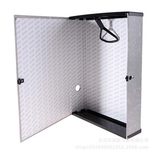 Caja de almacenamiento con Clip para archivador de documentos, organizador plegable de cartón de papel A4/FC, tamaño de suministros de oficina - Product Image 2