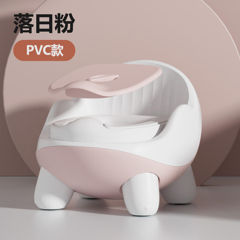 6052 แผ่นรองนั่งชักโครก PU สีชมพูซันเซ็ต