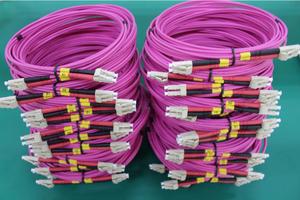LSZH LWL Duplex Patchkabel LC-LC <strong>Data</strong> Center FTTX Multimode Violet 50/125 Om4 Glasfaser Kabel for 4G 3G GSM POE <strong>Networks</strong> - Product Image 5