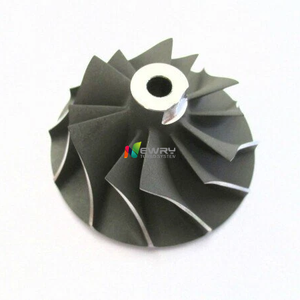 Audi A6 için turboşarj kompresör tekerlek K03 53039880005 K03 33lx, A8 1,8L -5V langs/motor Turbo boyunca - Product Image 1
