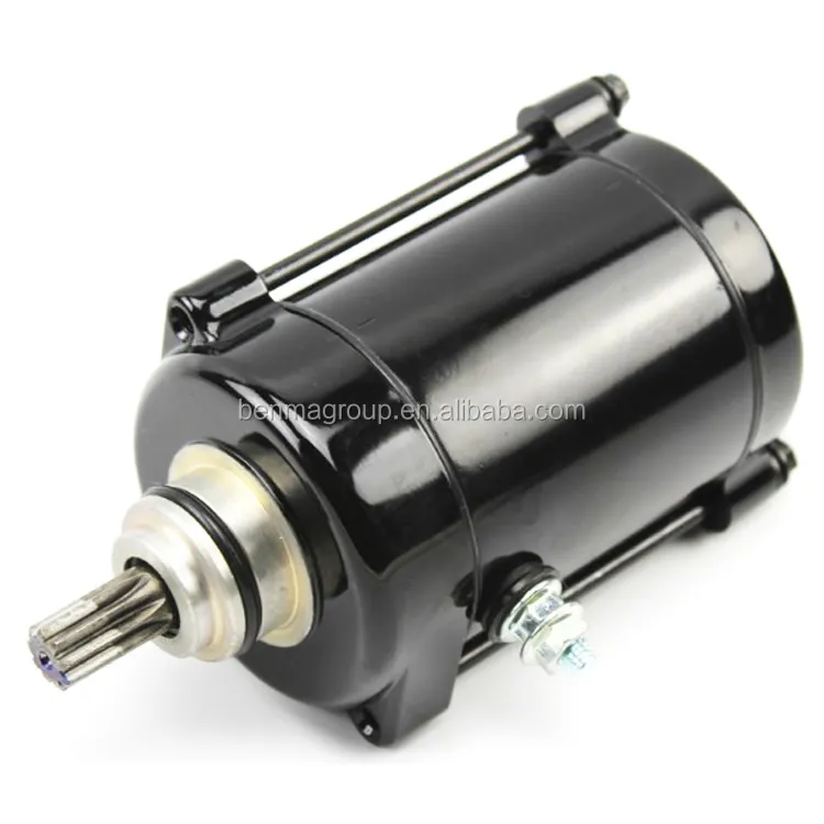 Motor elétrico 9t/11t, motor elétrico iniciante de motocicleta com resfriamento por água g125 g150 cg 125cc 150cc