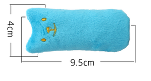 Pet Eco-friendly Fabric <strong>Catnip</strong> Toy With Face Expression Cute Finger Shaped Interactive <strong>Cat</strong> <strong>Catnip</strong> Plush Toy