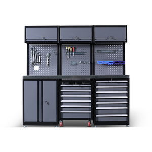 2024 Professional Steel Tool Box Side Trolley Tool Drawer <strong>Cart</strong> Garage Workbench Combination Metal Tool Cabinet - Product Image 3
