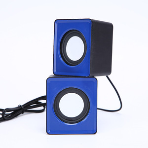 Mini altavoz con tarjeta enchufable para interior, sonido pequeño y pesado, para Notebook, ordenador, Subwoofer, con caja - Product Image 1