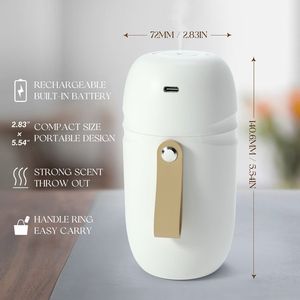 Tragbarer Mini-USB-Aroma diffusor Wasserloser Luftbefeuchter-Timer für ätherische Öle für den Heimauto-Außenbereich Wiederauf ladbar für den Hausgebrauch - Product Image 2