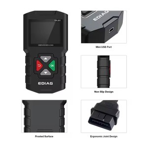 Auto diagnose tool Ediag YA201 Auto Electronics Scanner Diagnose für Universal auto mit O2 Sensor Evap System Test Tools 12V - Product Image 5