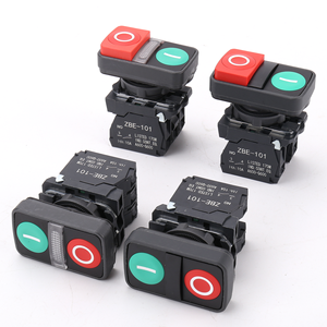 XB5-AL8425 Power <strong>Start</strong> Stop Double Head <strong>Push</strong> <strong>Button</strong> Switch 1NO 1NC Plastic <strong>Push</strong> <strong>Button</strong> Switches Without pilot Light - Product Image 6