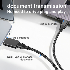 C型母到Usb3.0公适配器Usbc充电数据Usbc转换器Usb A到Usb C适配器