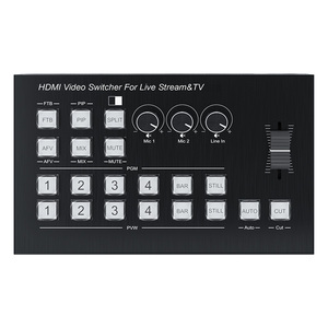 Live Streaming <strong>Video</strong> Switcher <strong>Video</strong> Cast <strong>Switching</strong> &amp; Replay Controller <strong>Video</strong> Mix Broadcast Switcher <strong>Video</strong> Splitters &amp; Converters - Product Image 1