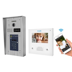 Puerta mirilla interfono Video Smart Home puerta timbre Video sistema de intercomunicación apartamento intercomunicador - Product Image 1