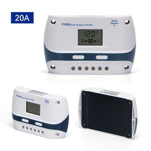 Prezzo all'ingrosso intelligente 10 20 30 40 amp off grid carica batteria pwm 12v regolatore solare