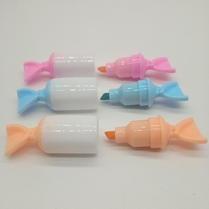 儿童用塑料糖果形状荧光笔，设计可爱 - Product Image 4