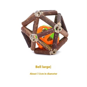 Catnip Nibble Sound Toy Ball Runpin Muten Polygonum dentición Stick Catnip Lencería Ball Cat Toys Suministros para mascotas - Product Image 5