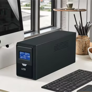UPS de torre de onda sinusoidal simulada fuera de línea 650va 390W 110V o 220V con pantalla LCD LED para computadora y sistema de seguridad - Product Image 3