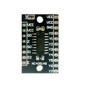 2x 8ch analogico Multiplexer/Demultiplexer 74 hc4051 modulo per Arduino Raspberry Pi Breadboard