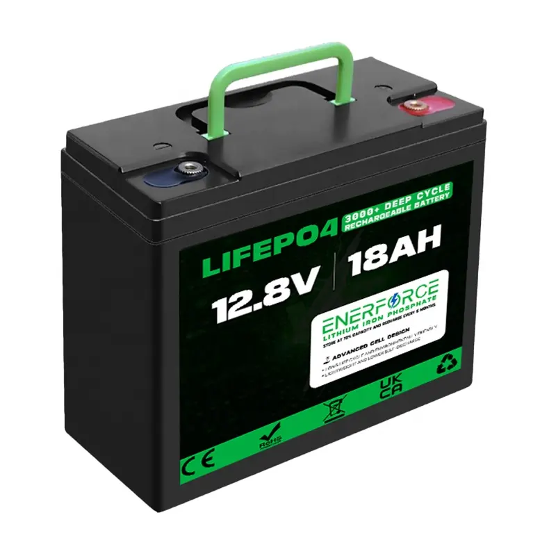 Bateria profunda 12v 24v do ciclo Lifepo4 do OEM IP55 da bateria do lítio de Enerforce 12v para a fonte de alimentação alternativa
