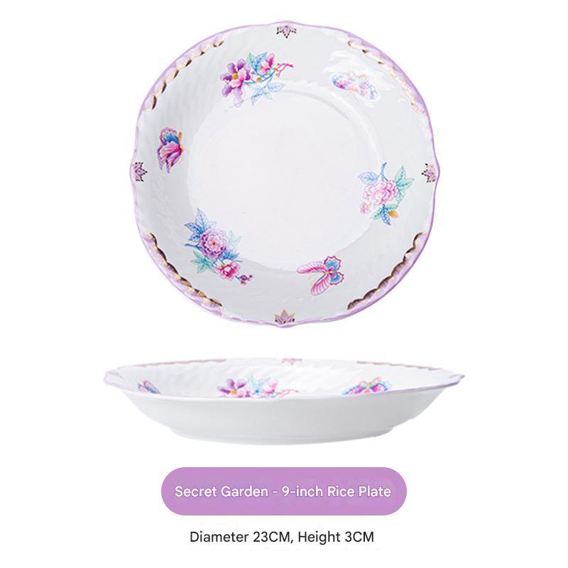assiette de riz de 9 pouces