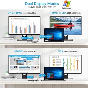 Xput Multifunctional Adapter Multi Port USB C Hub for <strong>Computer</strong> Laptop 11 in 1 Adapter Type C Type-C Docking Station 11-In-1 - Product Image 4