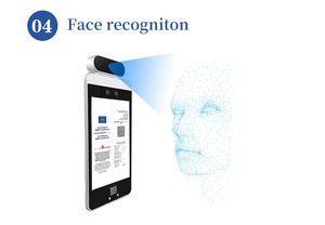 8 Inch No-touch Intelligent <strong>Face</strong> <strong>Recognition</strong> Access Terminal - Product Image 5