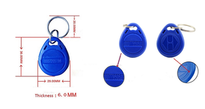 ป้ายคีย์ RFID แบบเขียนซ้ำได้/I Code SLI ISO/IEC แท็ก RFID 15693 13.56MHz กุญแจ RFID แบบไร้สัมผัส - Product Image 4