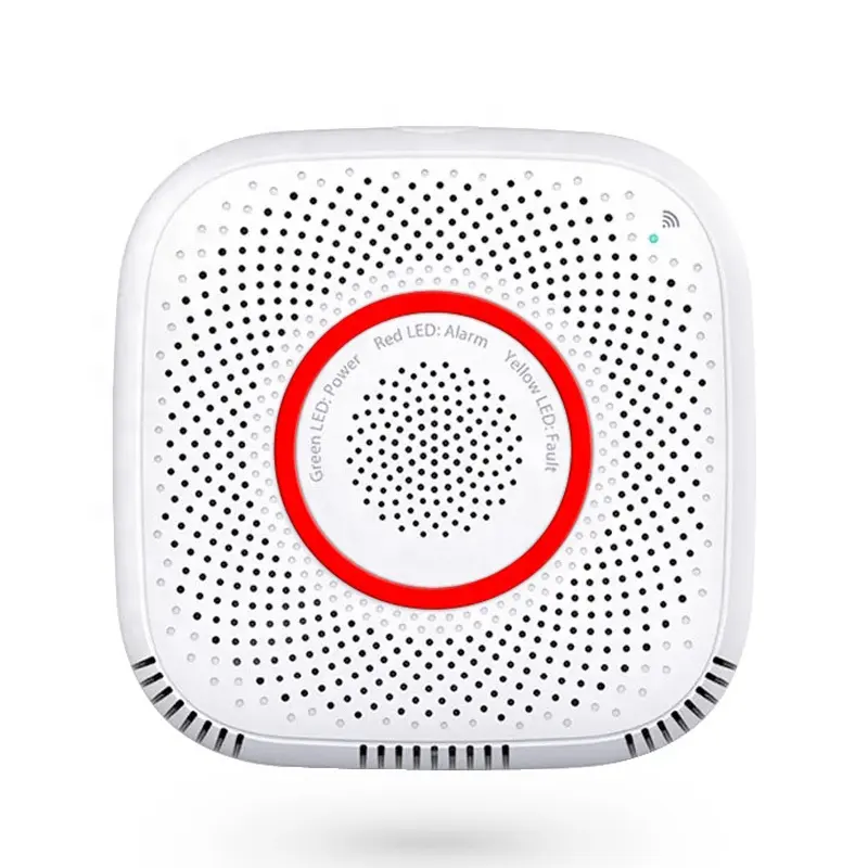 Sensor de alarme de vazamento tuya para casa, detector de segurança app com controle inteligente por aplicativo, sensor de vazamento para casa com wi-fi