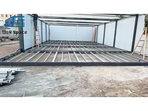 BOX חלל עלות אפקטיבי קל להרכבה אתר משרד מיכל מכולות טרומי בתים טרומיים בקתת מכולות