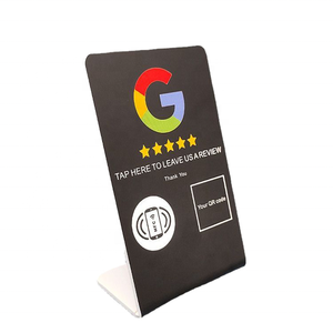 Low Price Custom Printing QR <strong>Code</strong> Pre-encode URL PVC Plastic 13.56 mhz Nfc google Review Card - Product Image 2