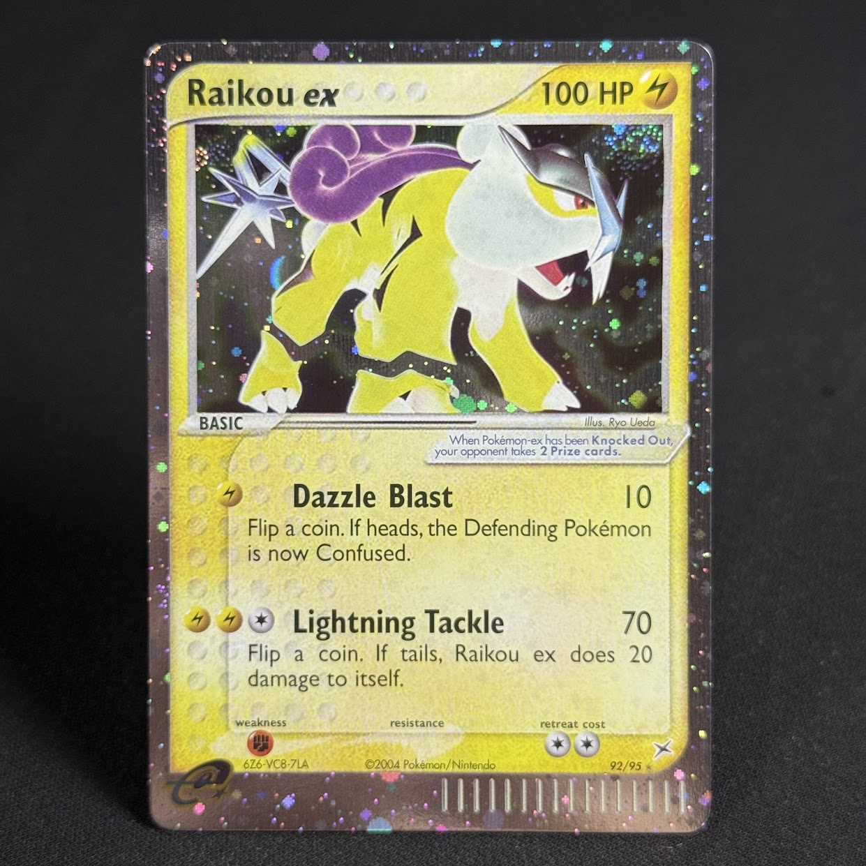 Raikou ex Équipe Magma contre Équipe Aqua (MA)